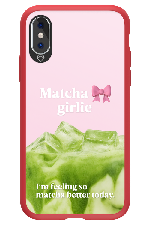 Matcha Girlie 2.0 - Apple iPhone X