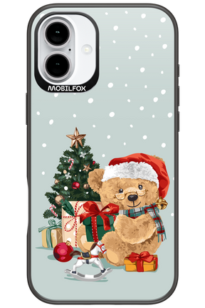 Merry Christmas Bear - Apple iPhone 16 Plus