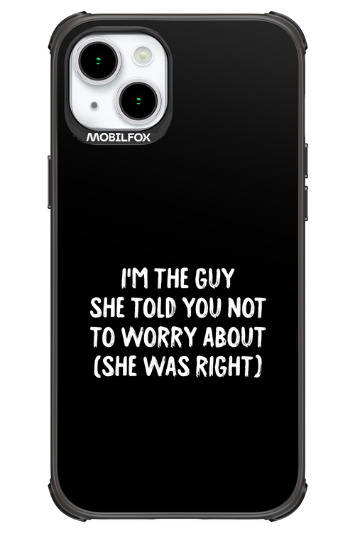 She was right - Apple iPhone 15 Plus