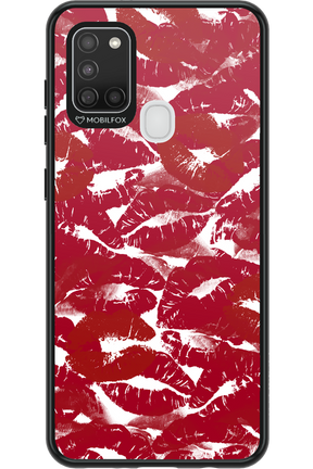 Burgundy and Kiss - Samsung Galaxy A21 S