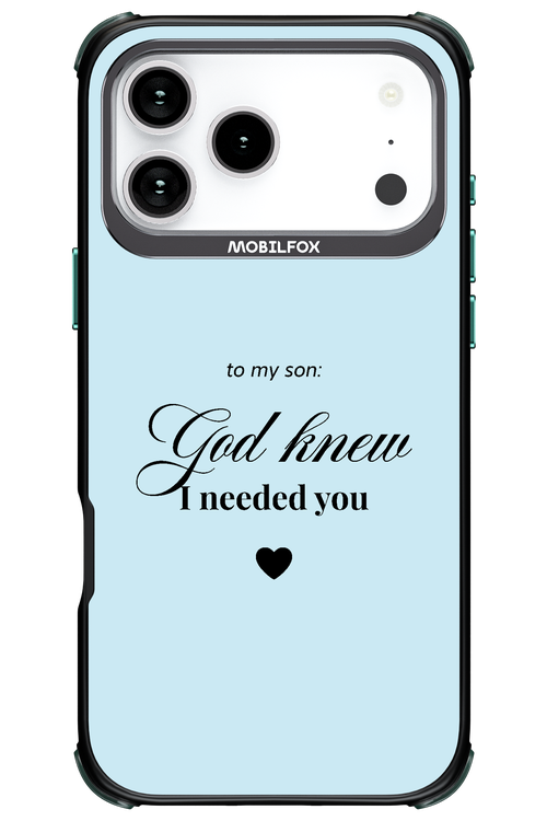 To My Son 2.0 - Apple iPhone 17 Pro Max