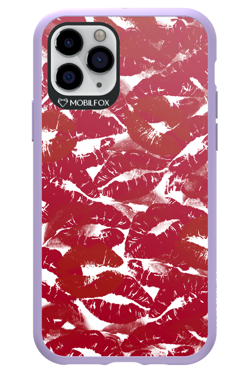 Burgundy and Kiss 2.0 - Apple iPhone 11 Pro