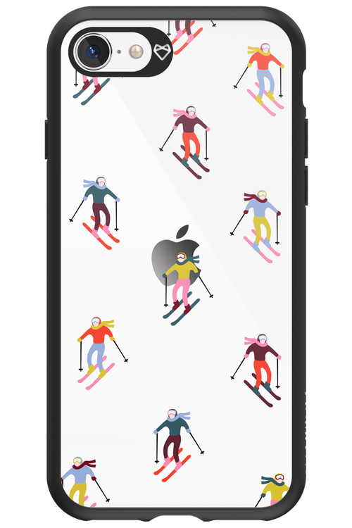 Snow Motion (Transparent) - Apple iPhone SE 2022