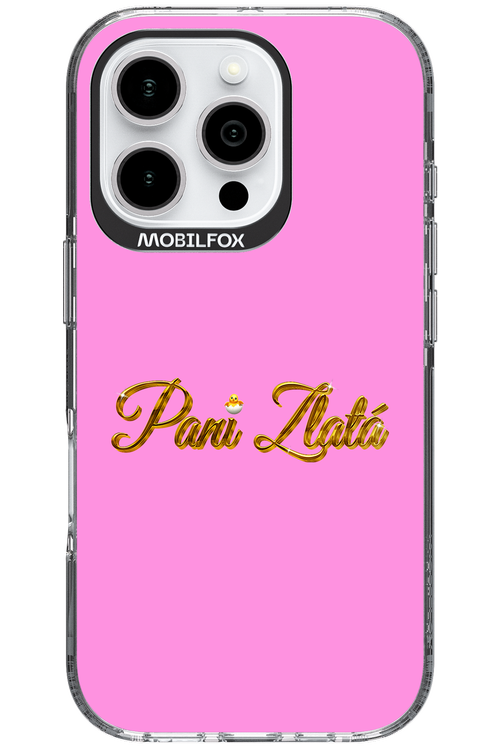 Pani Zlatá - Apple iPhone 16 Pro