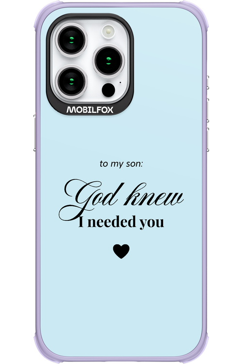 To My Son 2.0 - Apple iPhone 15 Pro Max