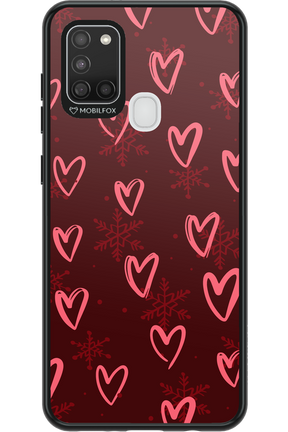 Christmas Hearts - Samsung Galaxy A21 S