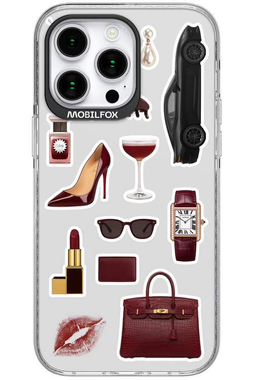 Classy Burgundy - Apple iPhone 15 Pro Max