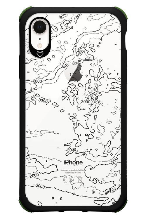 Contour Map - Apple iPhone XR