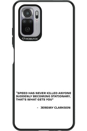 Speed Philosophy - Xiaomi Redmi Note 10