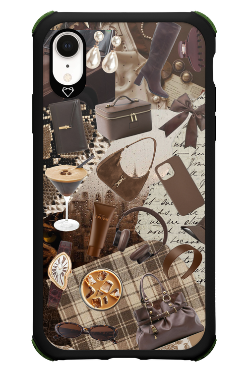 Brown Love - Apple iPhone XR