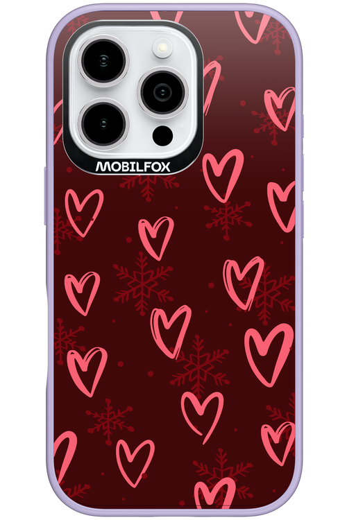 Christmas Hearts - Apple iPhone 16 Pro