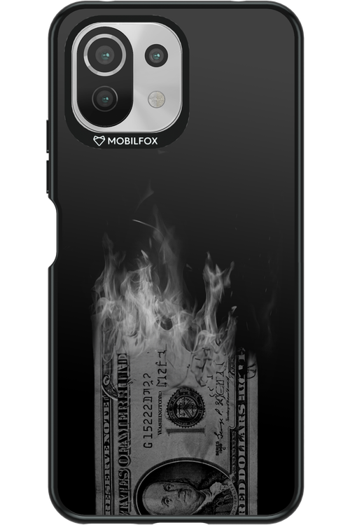Money Burn B&W 2.0 - Xiaomi Mi 11 Lite (2021)