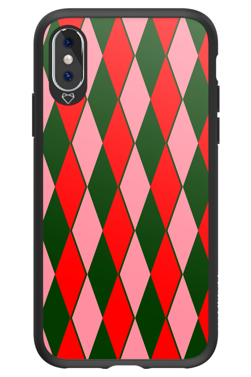 Retro Christmas - Apple iPhone X