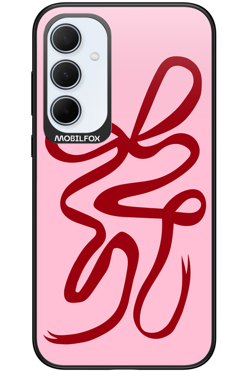 Burgundy Bow - Samsung Galaxy A35