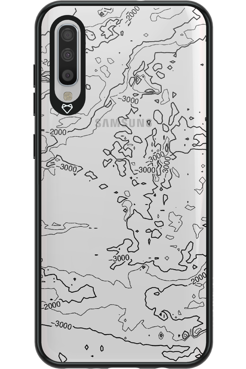 Contour Map - Samsung Galaxy A70