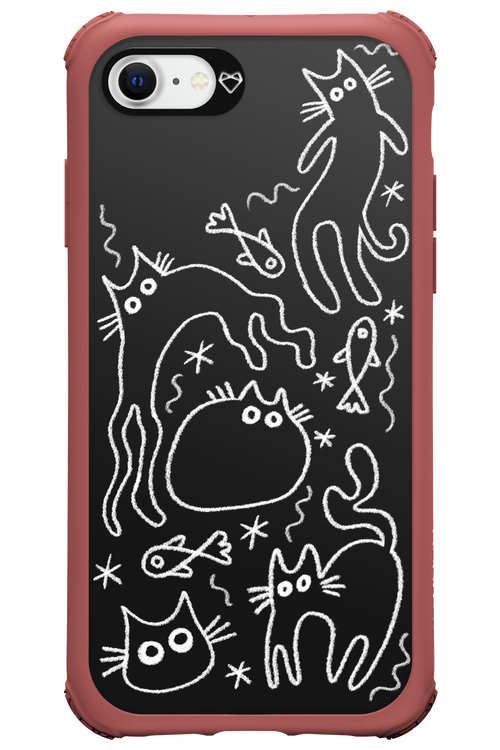CHALK_CATS - Apple iPhone SE 2020