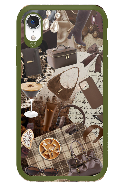 Brown Love - Apple iPhone XR