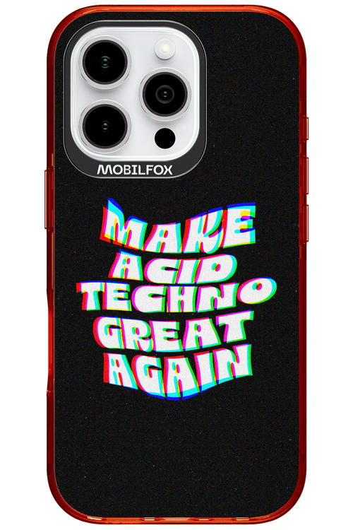 Acid Techno - Apple iPhone 16 Pro
