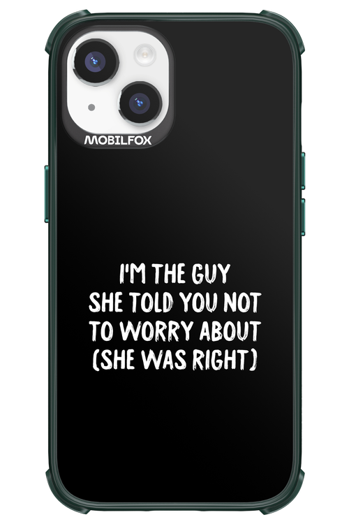 She was right 2.0 - Apple iPhone 14
