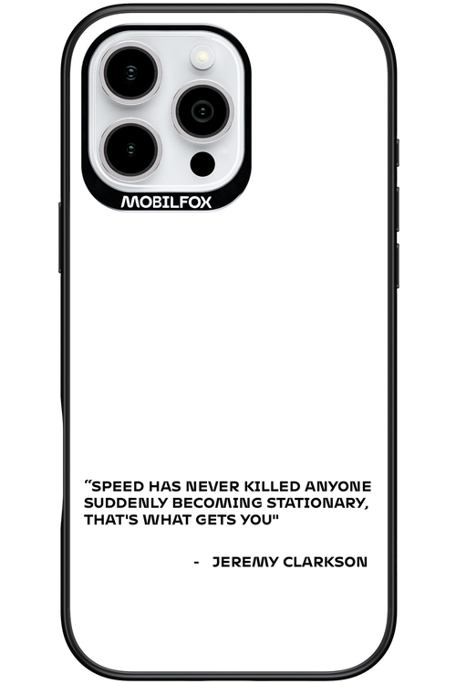 Speed Philosophy 2.0 - Apple iPhone 16 Pro Max