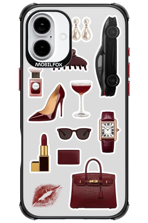 Classy Burgundy 2.0 - Apple iPhone 16 Plus