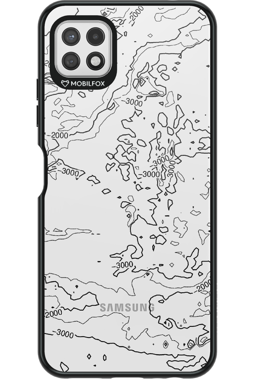 Contour Map - Samsung Galaxy A22 5G