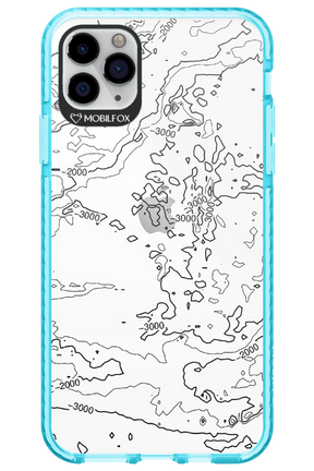 Contour Map - Apple iPhone 11 Pro Max