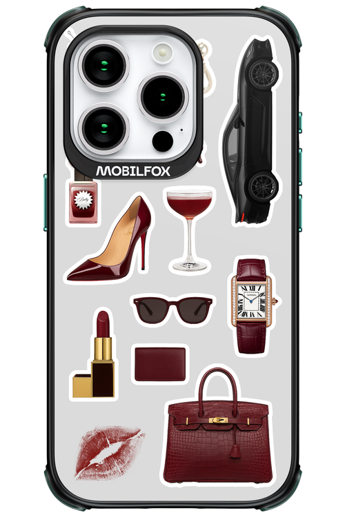Classy Burgundy 2.0 - Apple iPhone 15 Pro