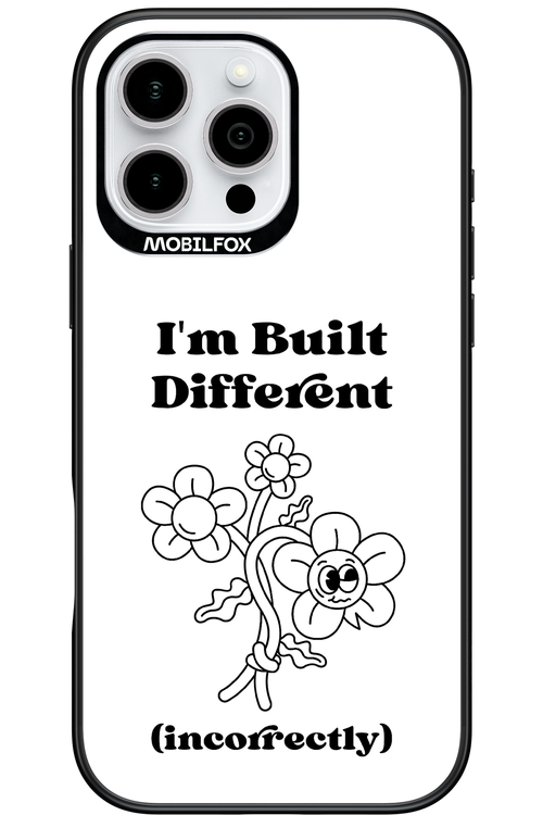 Incorrect Transparent 2.0 - Apple iPhone 16 Pro Max