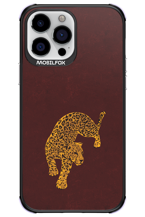 Burgundy Leopard - Apple iPhone 13 Pro Max