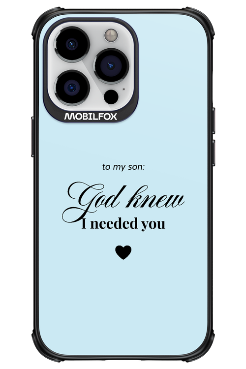 To My Son 2.0 - Apple iPhone 13 Pro