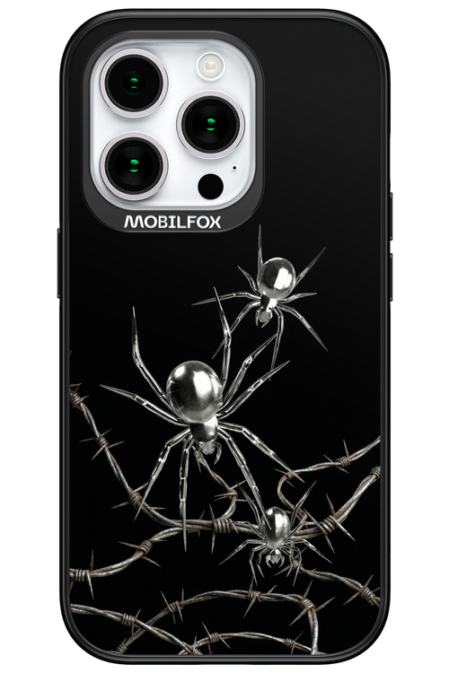 Silver Spiderz 2.0 - Apple iPhone 15 Pro