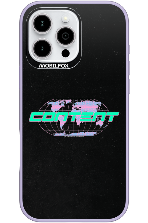 CONTENT 2.0 - Apple iPhone 16 Pro Max