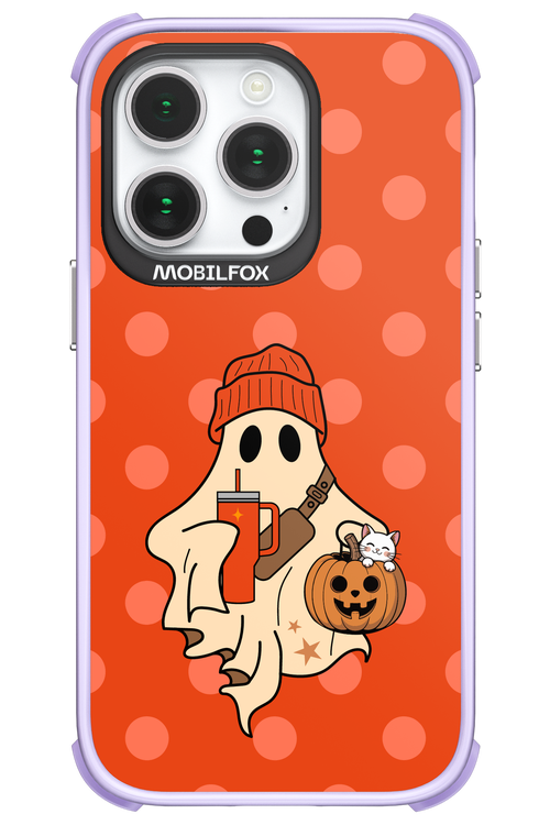 Ghost Girl (Orange) - Apple iPhone 14 Pro