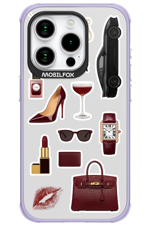 Classy Burgundy 2.0 - Apple iPhone 15 Pro