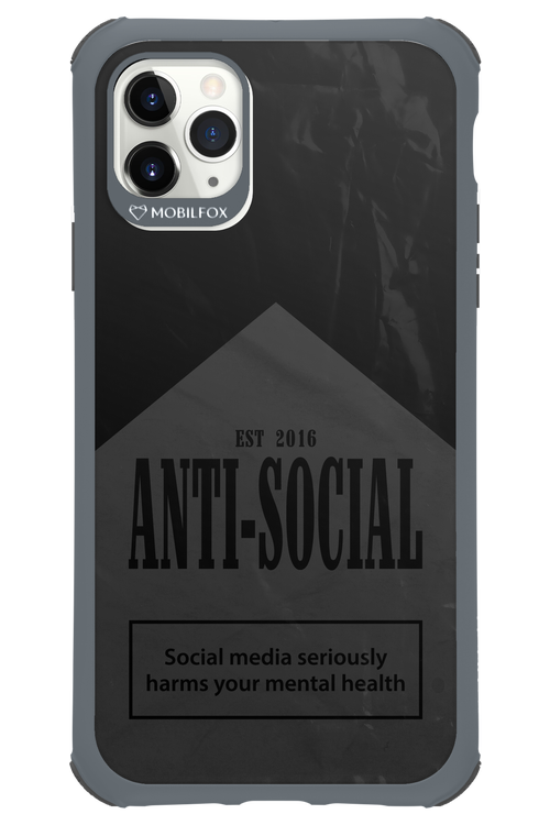ANTI-SOCIAL (BLVCK) 2.0 - Apple iPhone 11 Pro Max