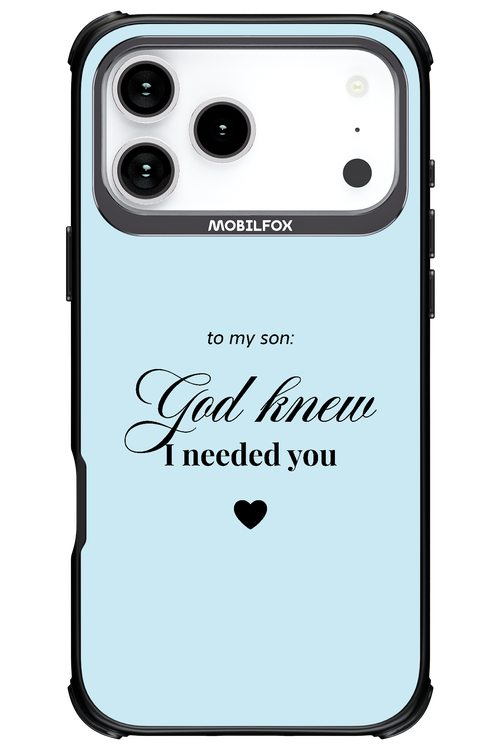 To My Son 2.0 - Apple iPhone 17 Pro Max