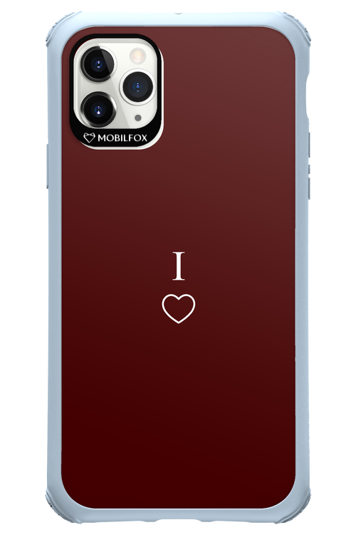 I Burgundia 2.0 - Apple iPhone 11 Pro Max
