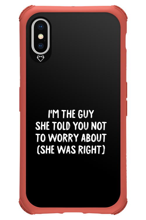 She was right 2.0 - Apple iPhone X