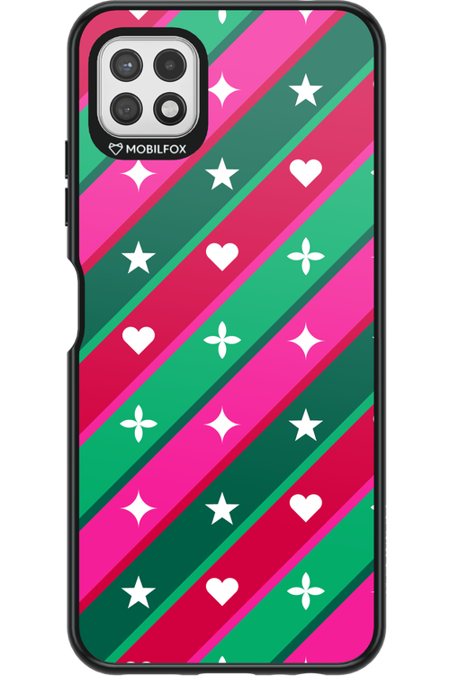 Christmas Stripes - Samsung Galaxy A22 5G