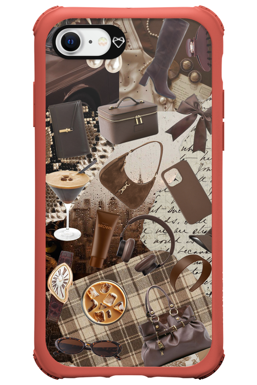 Brown Love 2.0 - Apple iPhone 8