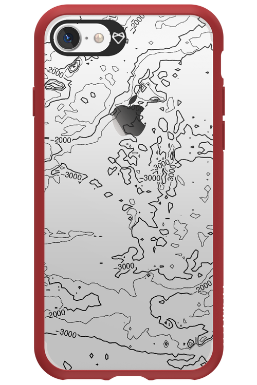 Contour Map - Apple iPhone 7