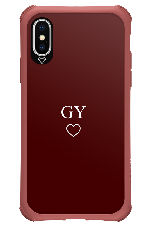 GY Burgundia 2.0 - Apple iPhone XS