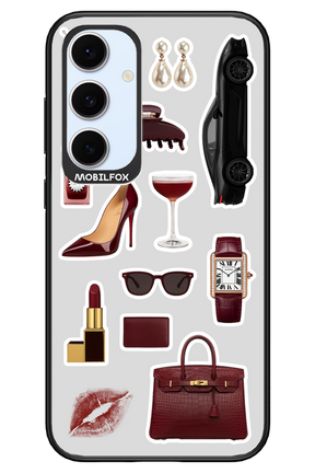 Classy Burgundy - Samsung S24 FE
