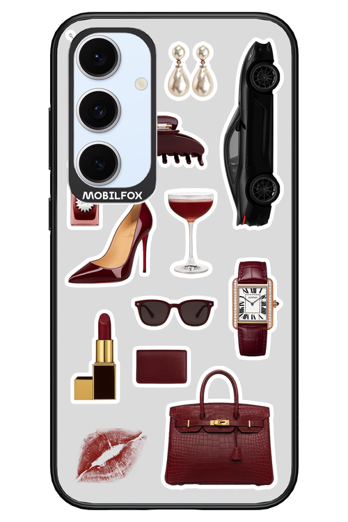 Classy Burgundy - Samsung S24 FE