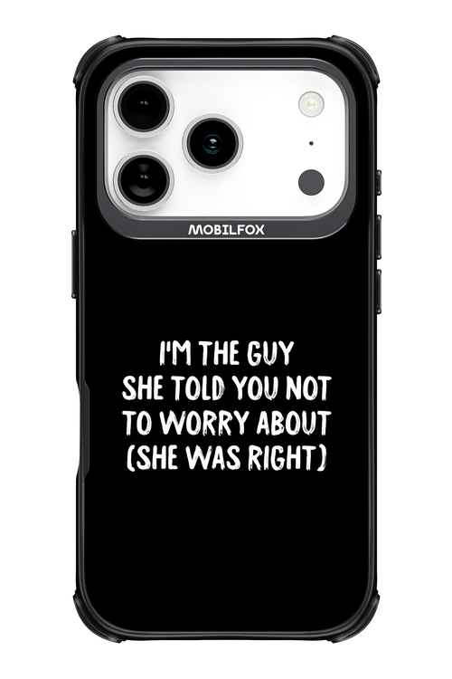 She was right 2.0 - Apple iPhone 17 Pro