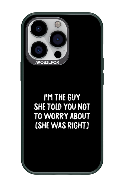 She was right - Apple iPhone 13 Pro