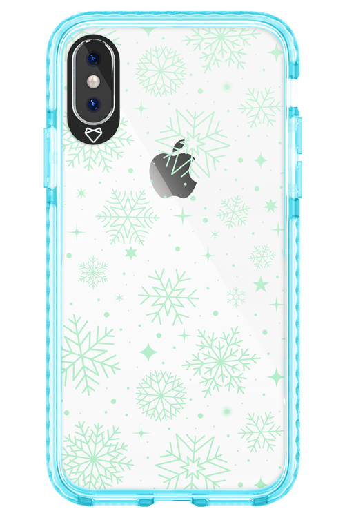 Tiffany's Snowflakes - Apple iPhone X