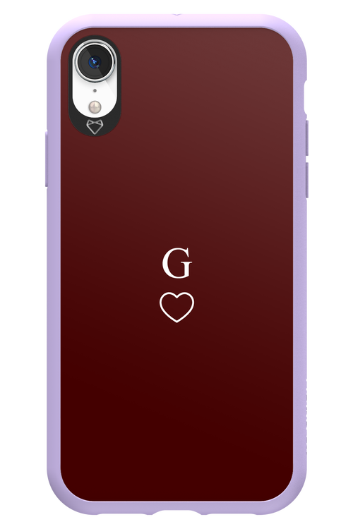 G Burgundia 2.0 - Apple iPhone XR