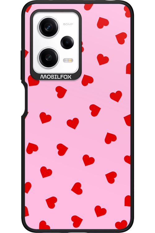 Sprinkle Heart Pink - Xiaomi Redmi Note 12 Pro 5G